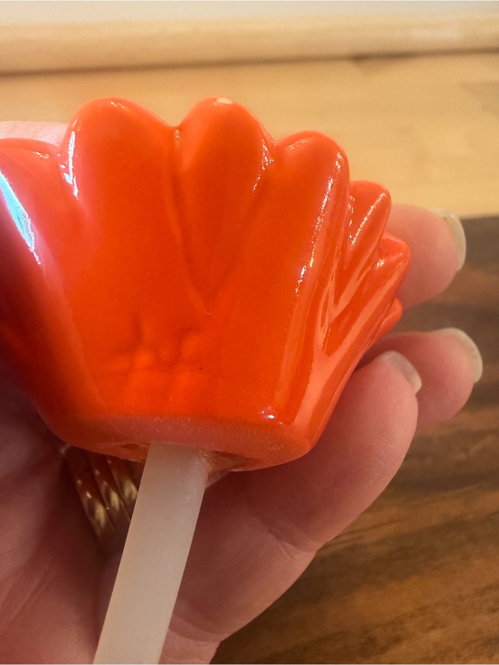 Nora Fleming orange flower - Picture 4 of 4